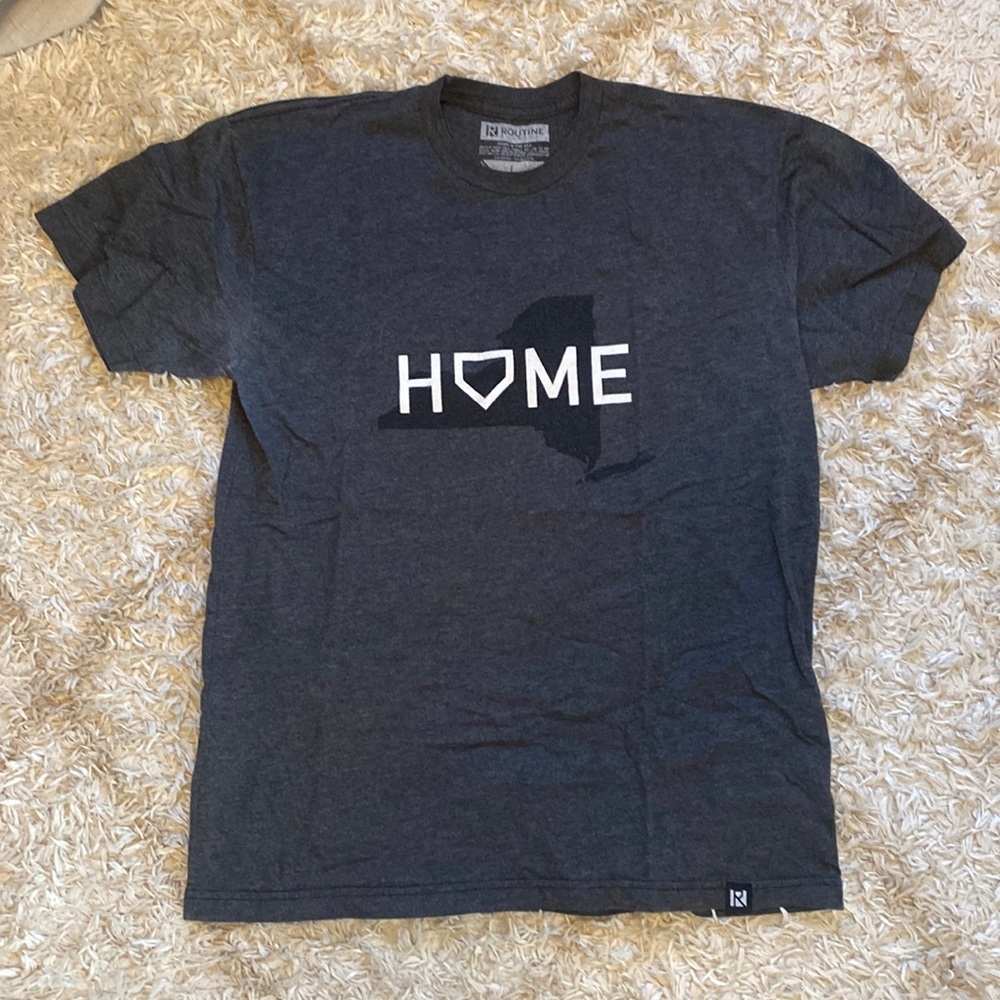 Routine Baseball Hall of Fame Home New York T-Shirt